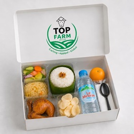 Nasi Box Tipe A Komplit Ayam